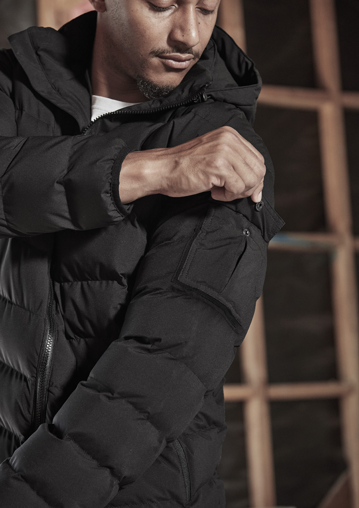 Unisex Streetworx Hooded Puffer Jacket - Image 14