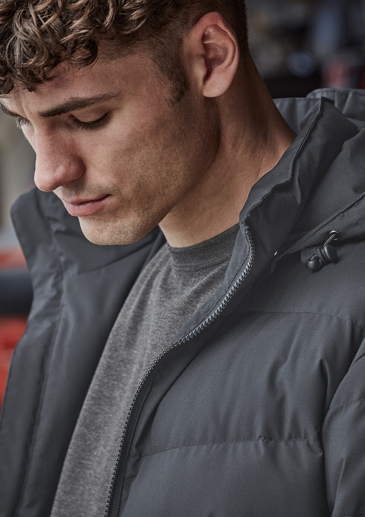 Unisex Streetworx Hooded Puffer Jacket - Image 4