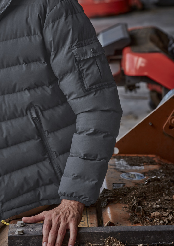 Unisex Streetworx Hooded Puffer Jacket - Image 5