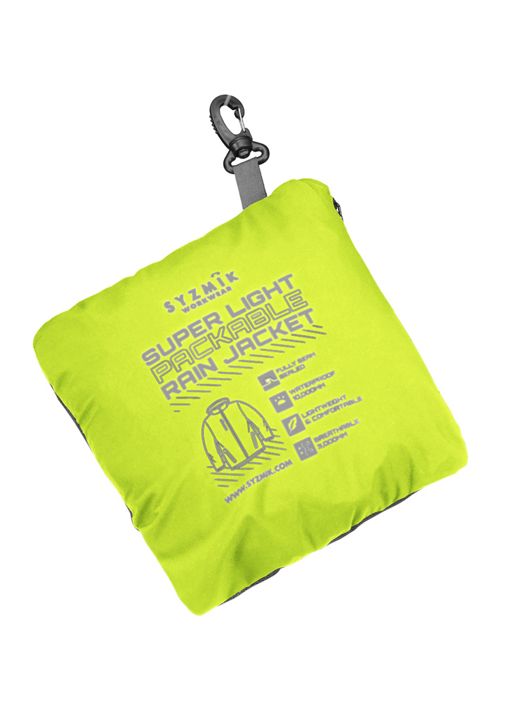 Unisex Super Light Packable Rain Jacket - Image 6