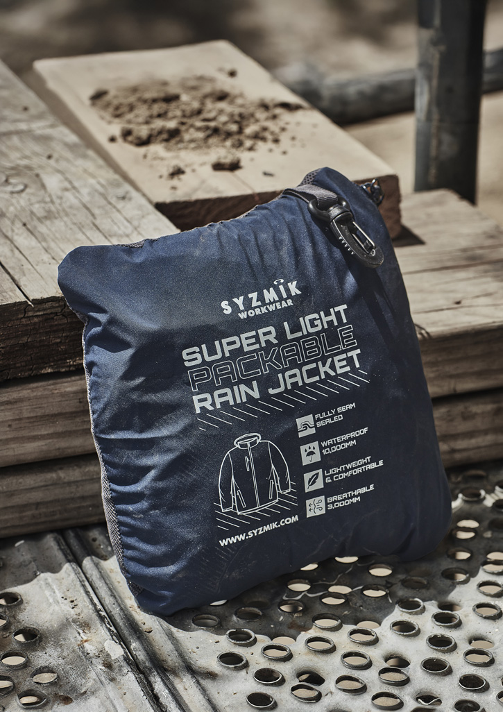 Unisex Super Light Packable Rain Jacket - Image 11