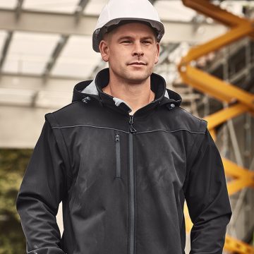 Unisex Streetworx 2 In 1 Stretch Softshell Jacket