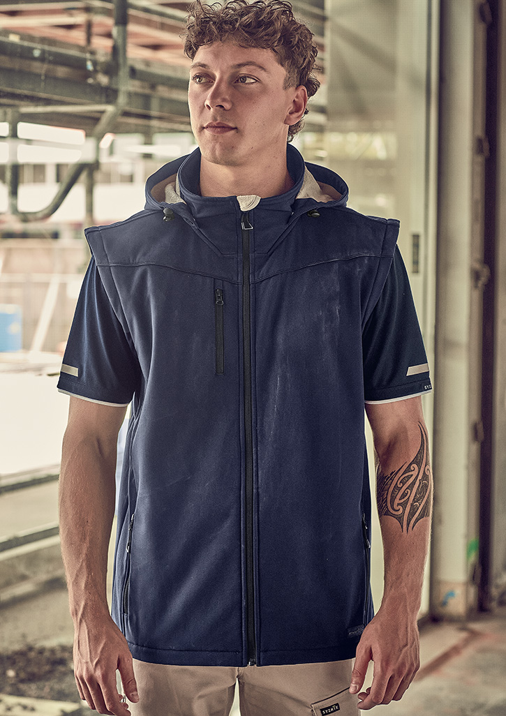 Unisex Streetworx 2 In 1 Stretch Softshell Jacket - Image 15