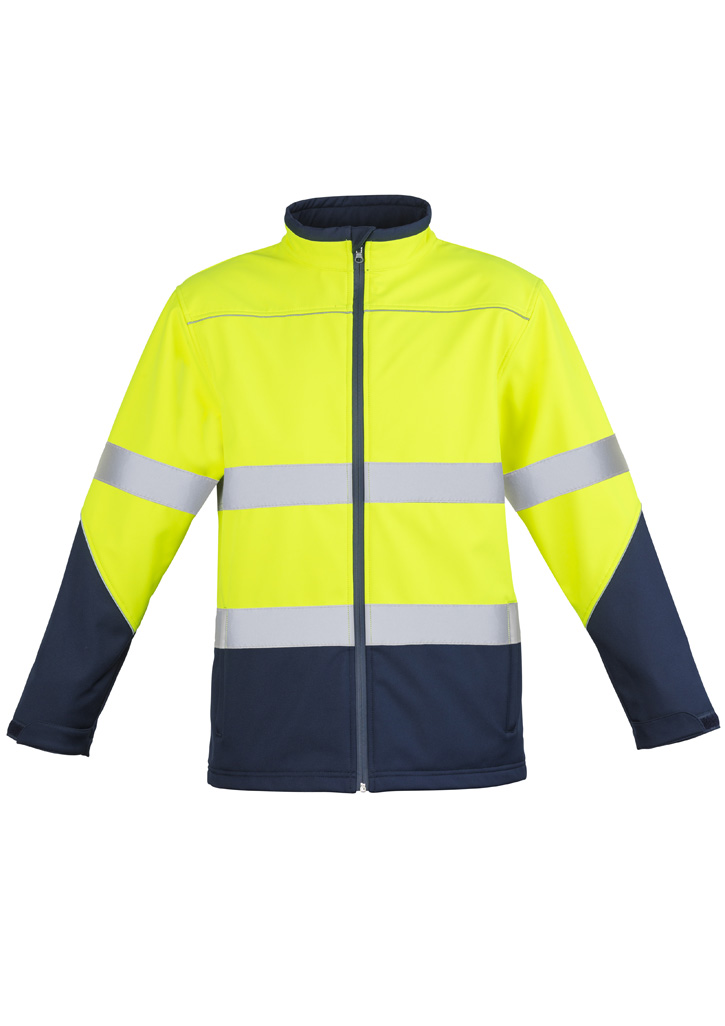 Unisex Hi Vis Softshell Jacket - Image 6