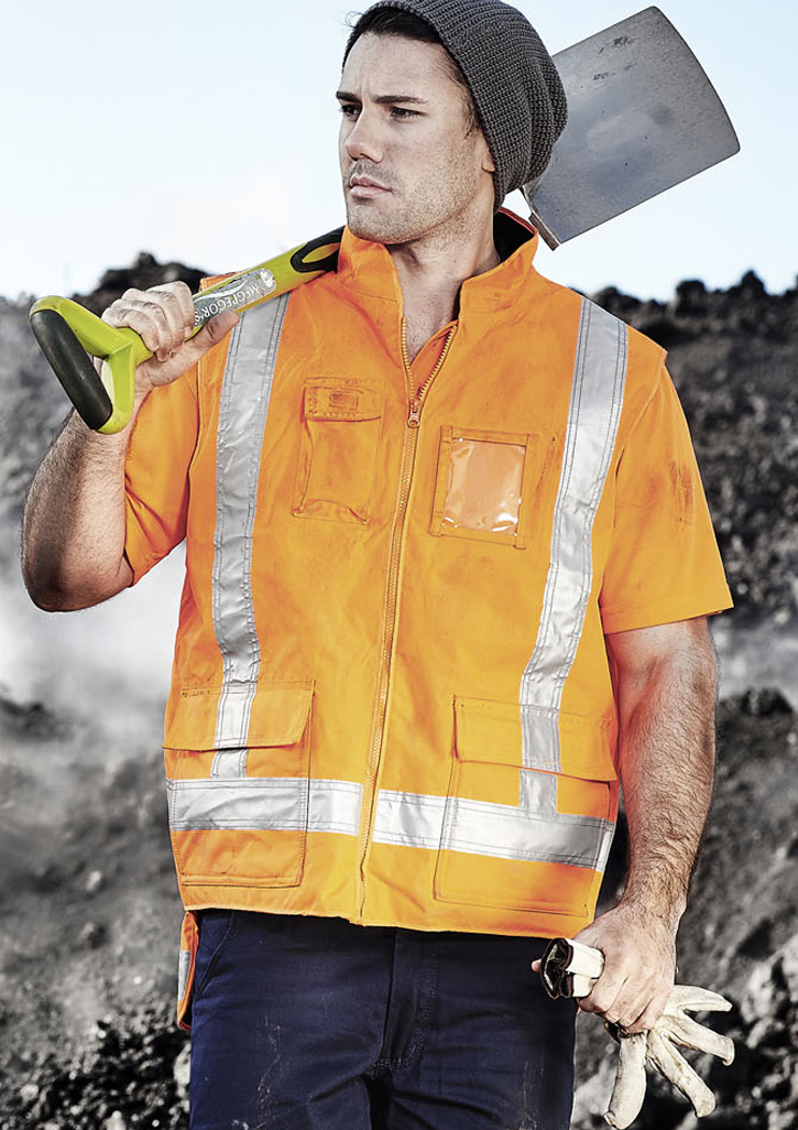 Mens TTMC-W23 Fleece Lined Vest - Image 2