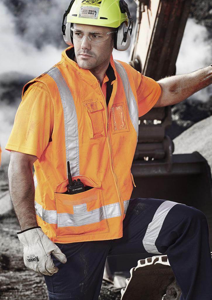 Mens TTMC-W23 Fleece Lined Vest - Image 4