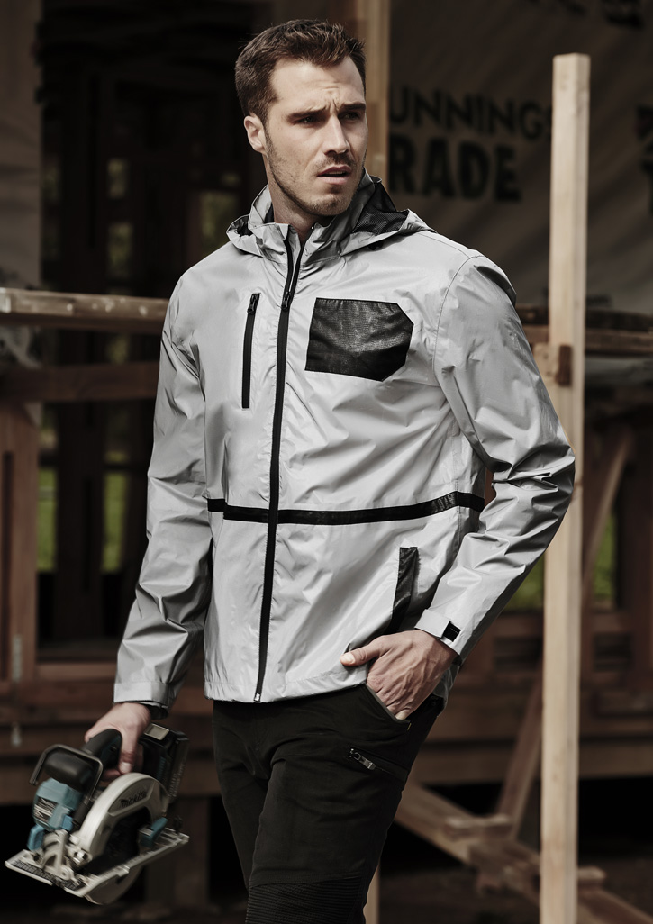 Unisex Streetworx Reflective Waterproof Jacket - Image 2