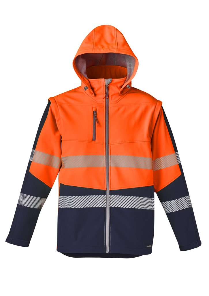 Unisex Streetworx 2 In 1 Stretch Softshell Jacket - Image 9