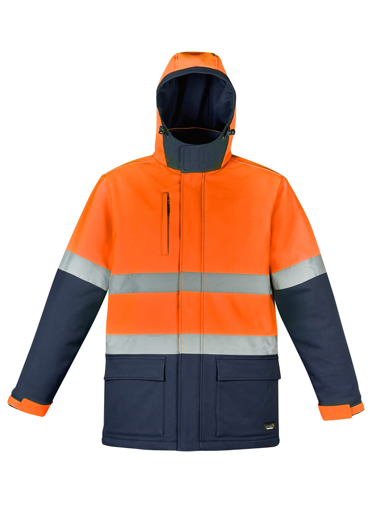 Unisex Hi Vis Antarctic Softshell Jacket - Image 6