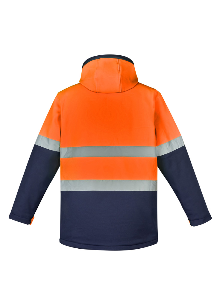 Unisex Hi Vis Antarctic Softshell Jacket - Image 7