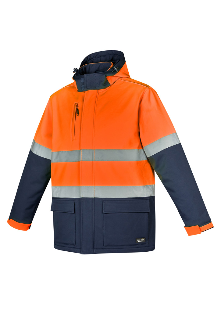 Unisex Hi Vis Antarctic Softshell Jacket - Image 8