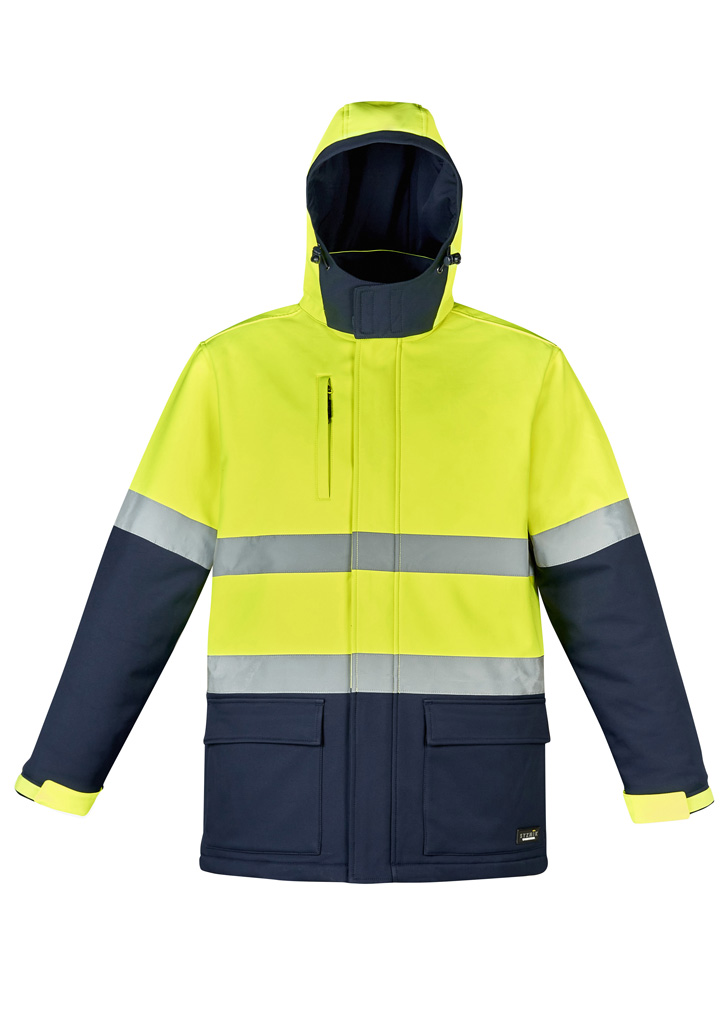 Unisex Hi Vis Antarctic Softshell Jacket - Image 9