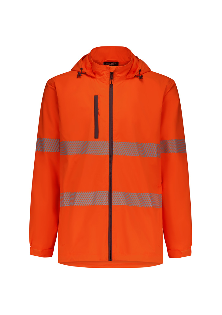 Unisex Super Light Segmented Tape Packable Rain Jacket - Image 7