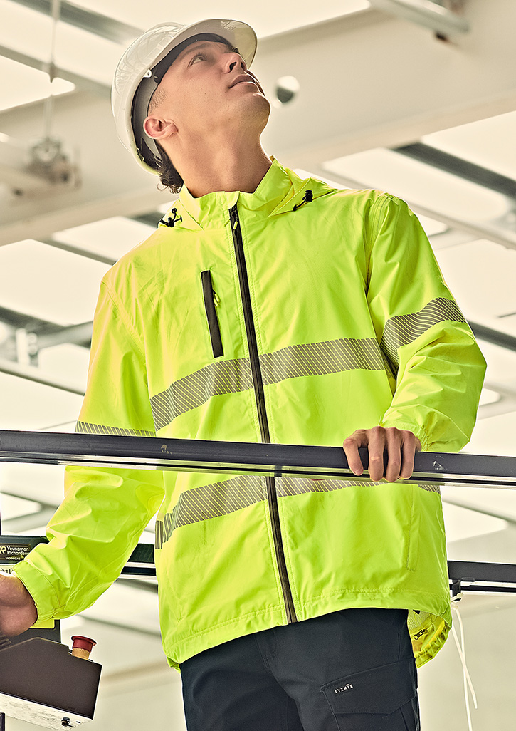 Unisex Super Light Segmented Tape Packable Rain Jacket - Image 12