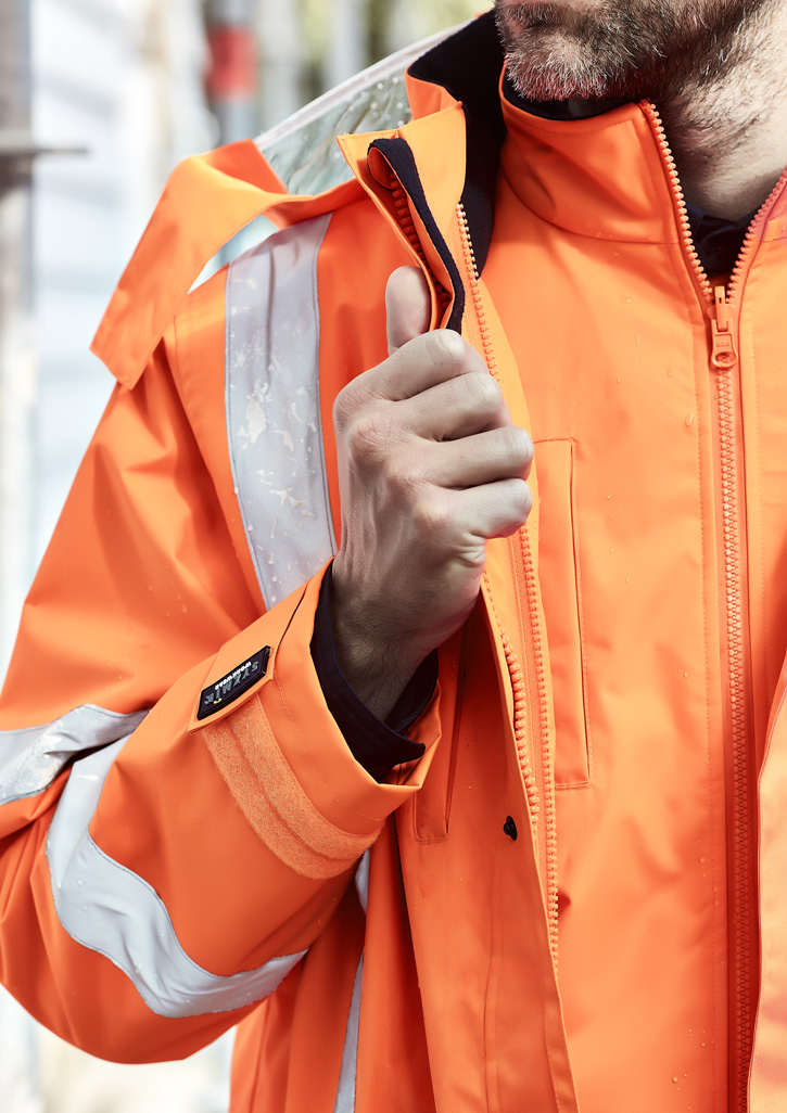 Mens TTMC-W23 X Back 4 In 1 Waterproof Jacket - Image 4