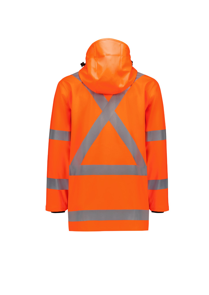 Mens Ttmc-W23 Hi Vis X Back Heavy Duty Waterproof Jacket - Image 14