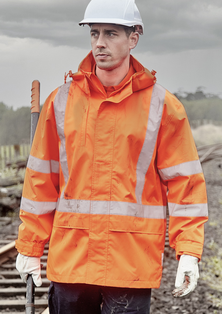 Mens Ttmc-W23 Hi Vis X Back Ultralite Waterproof Jacket