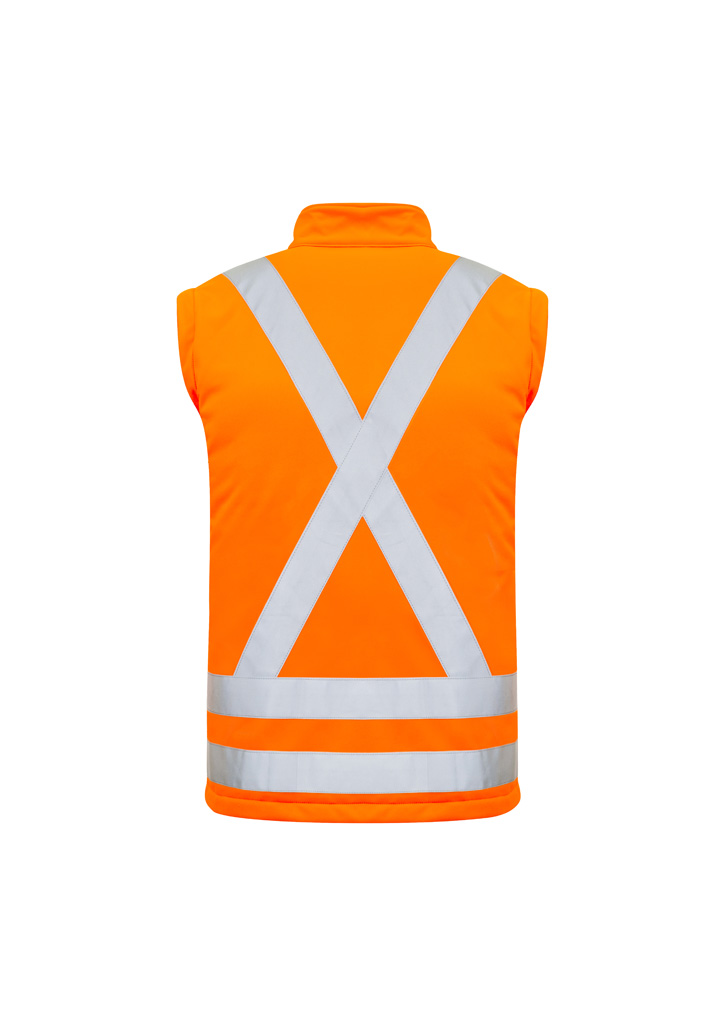 Unisex Hi Vis X Back 2 In 1 Softshell Jacket - Image 7