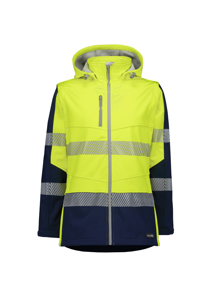 Womens Streetworx 2 In 1 Stretch Softshell Jacket - Image 5