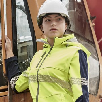 Womens Streetworx 2 In 1 Stretch Softshell Jacket