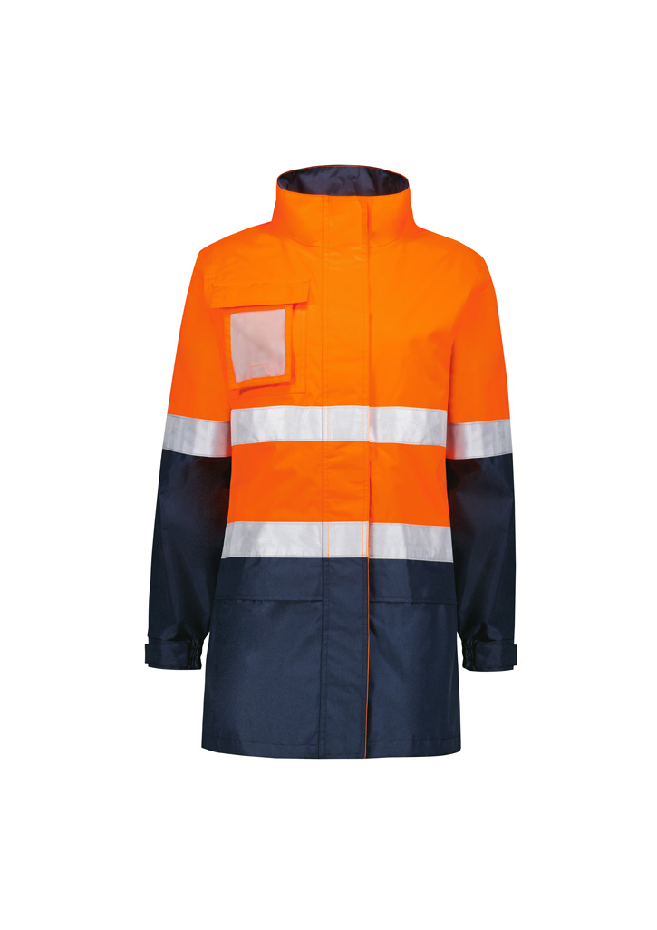 Womens Hi Vis Ultralite Waterproof Jacket - Image 9