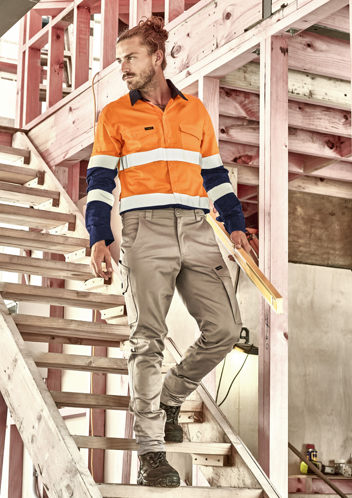 Mens Essential Basic Stretch Cargo Pant - Image 14