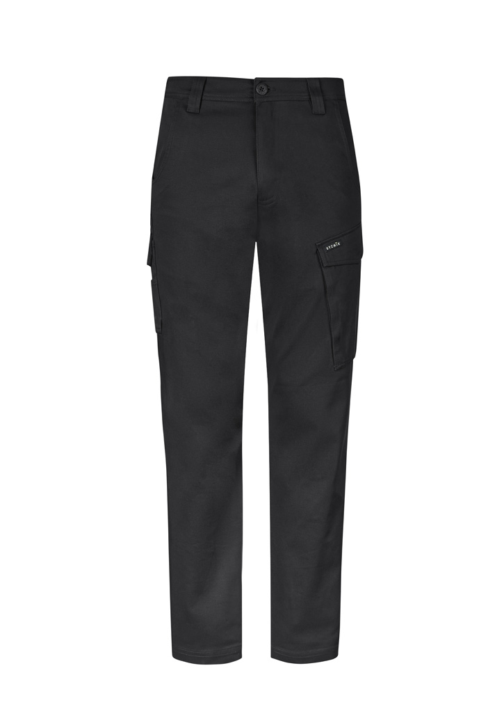 Mens Essential Basic Stretch Cargo Pant - Image 3