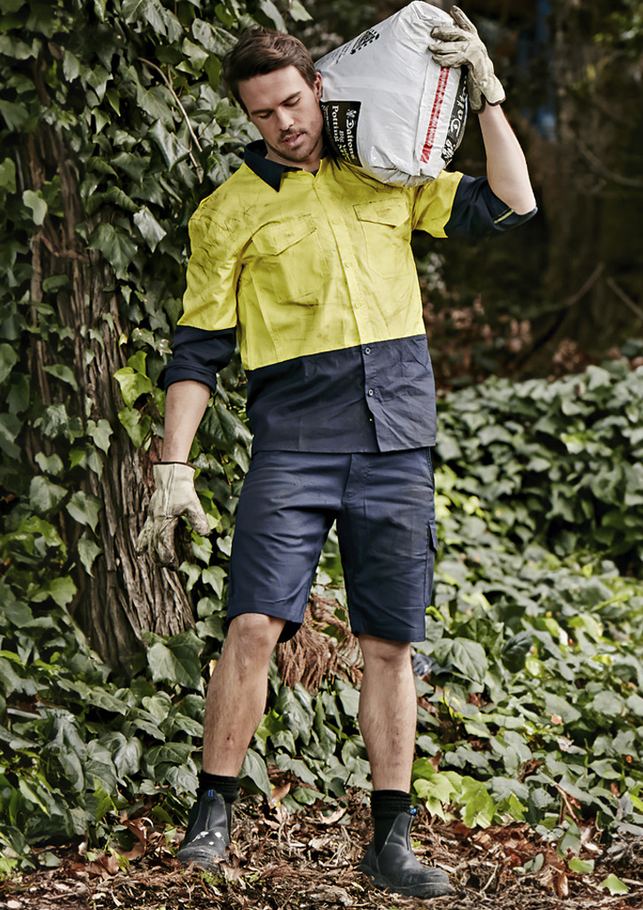 Mens Rugged Cooling Vented Short - Image 4