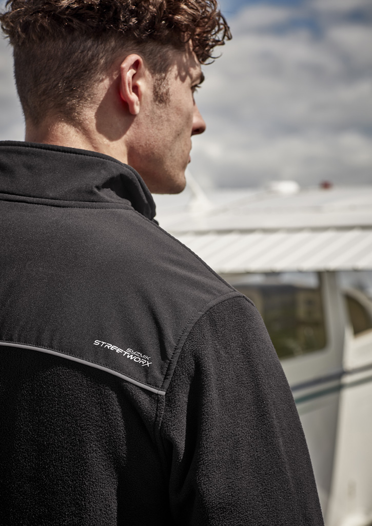 Unisex Streetworx Lightweight 1/4 Zip Polar Fleece - Image 4