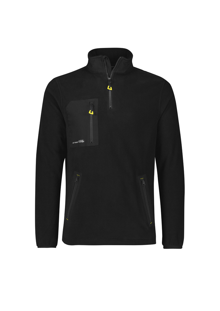 Unisex Streetworx Lightweight 1/4 Zip Polar Fleece - Image 6