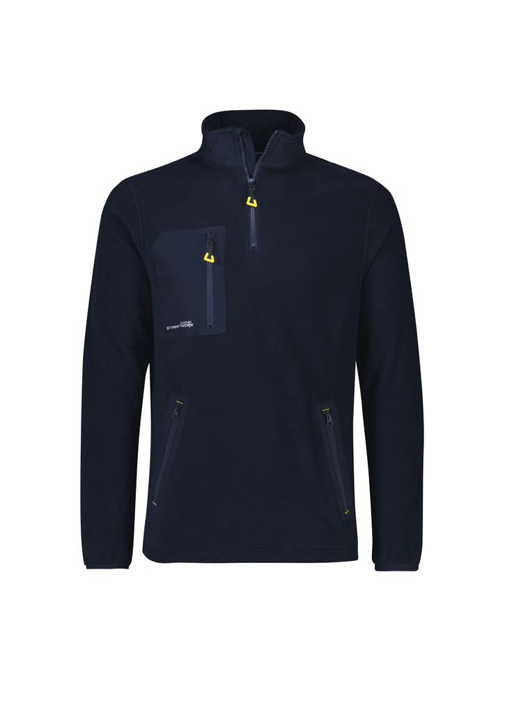 Unisex Streetworx Lightweight 1/4 Zip Polar Fleece - Image 11