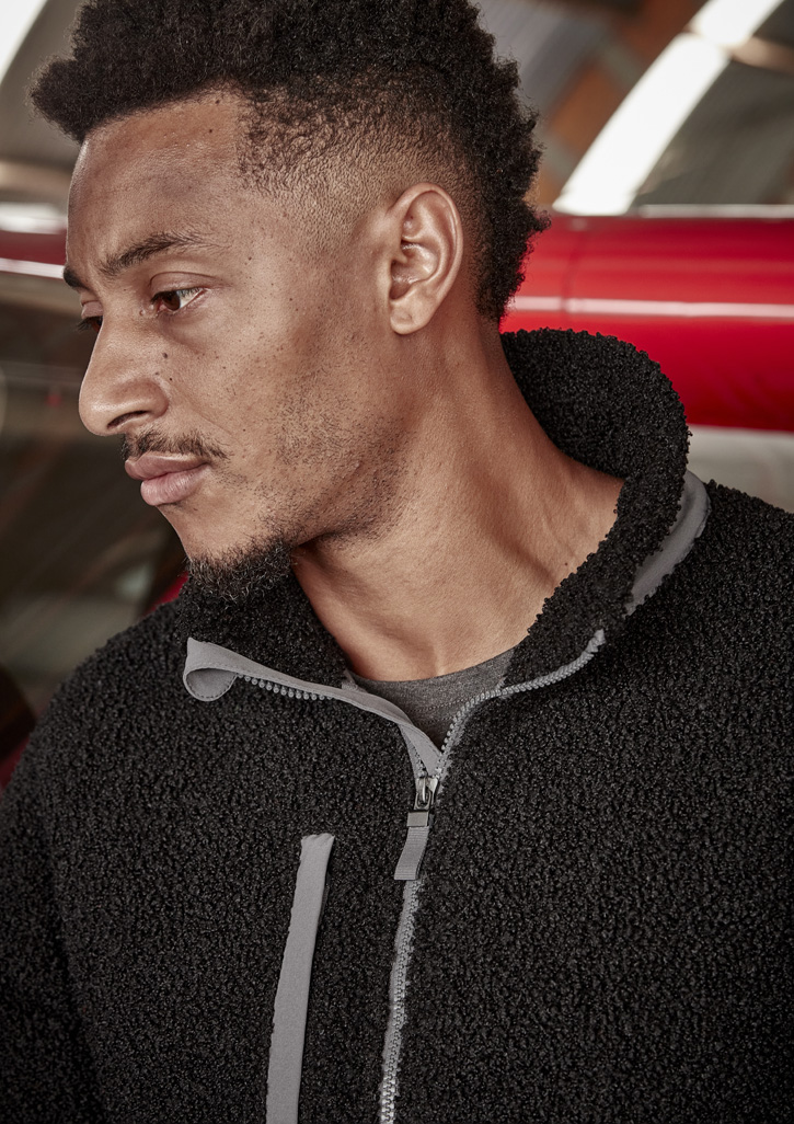 Unisex Streetworx Full Zip Sherpa Fleece - Image 11