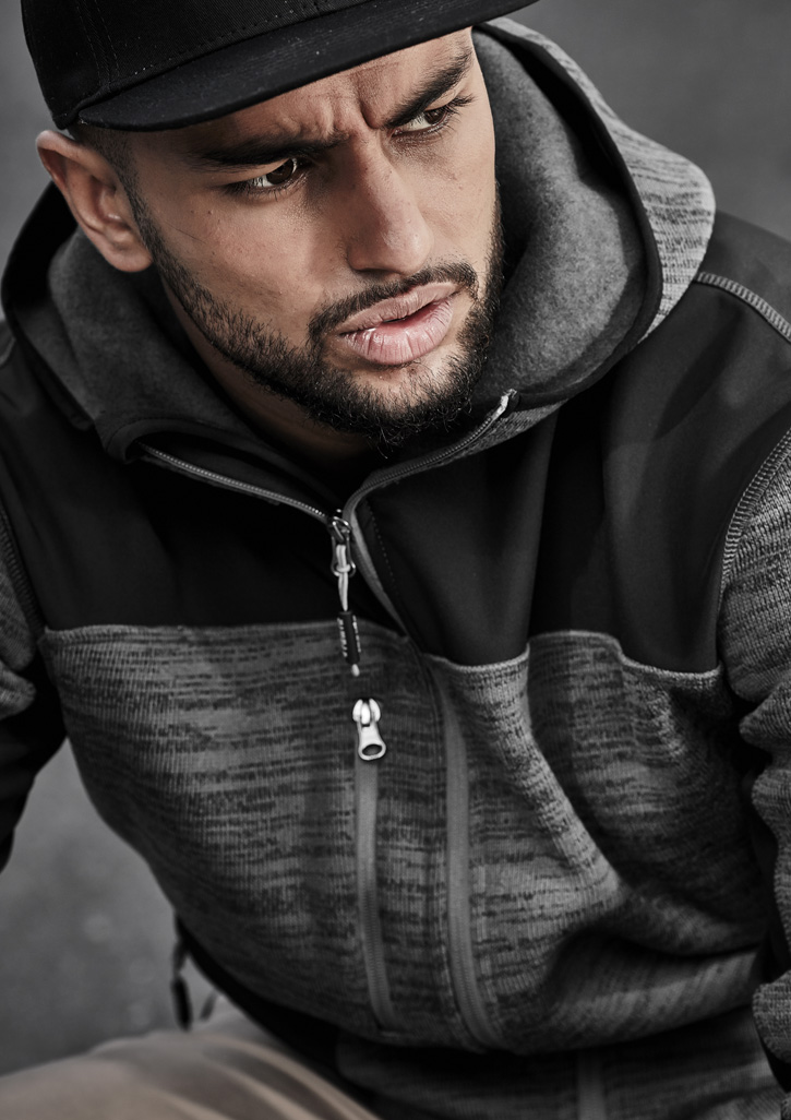 Unisex Streetworx Reinforced Knit Hoodie - Image 13