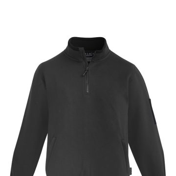 Unisex 1/4 Zip Brushed Fleece Pullover