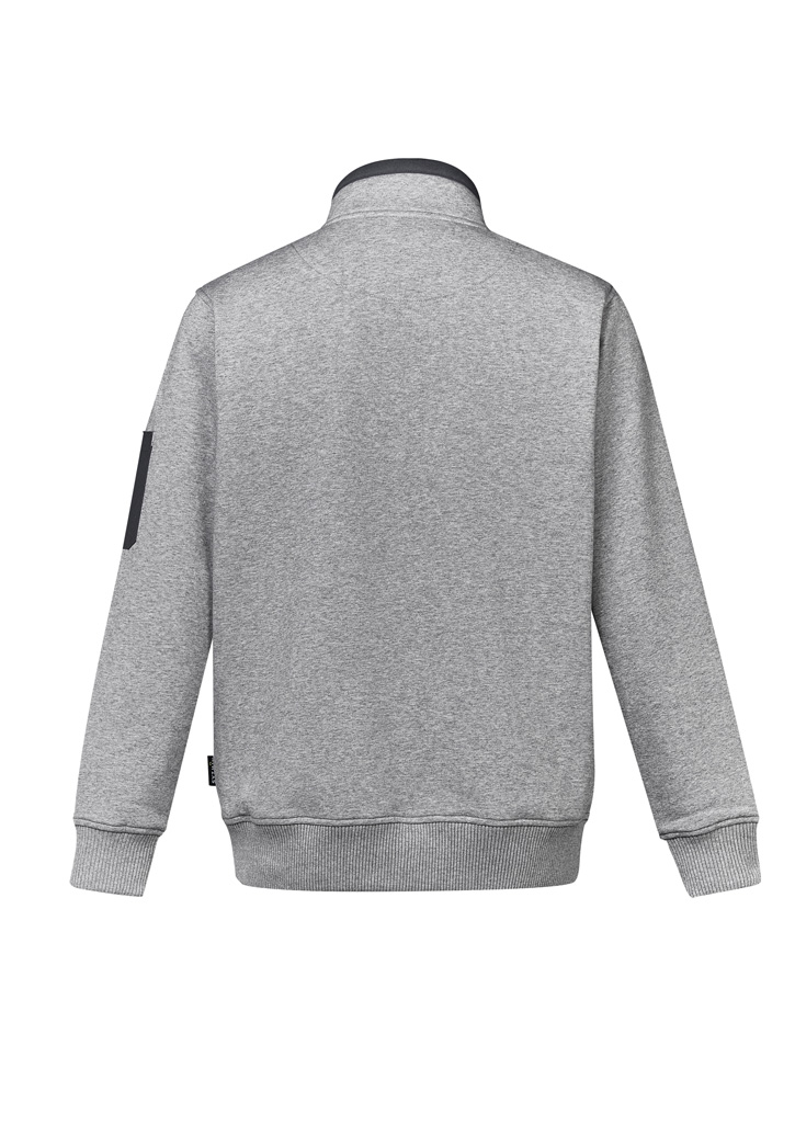 Unisex 1/4 Zip Brushed Fleece Pullover - Image 9