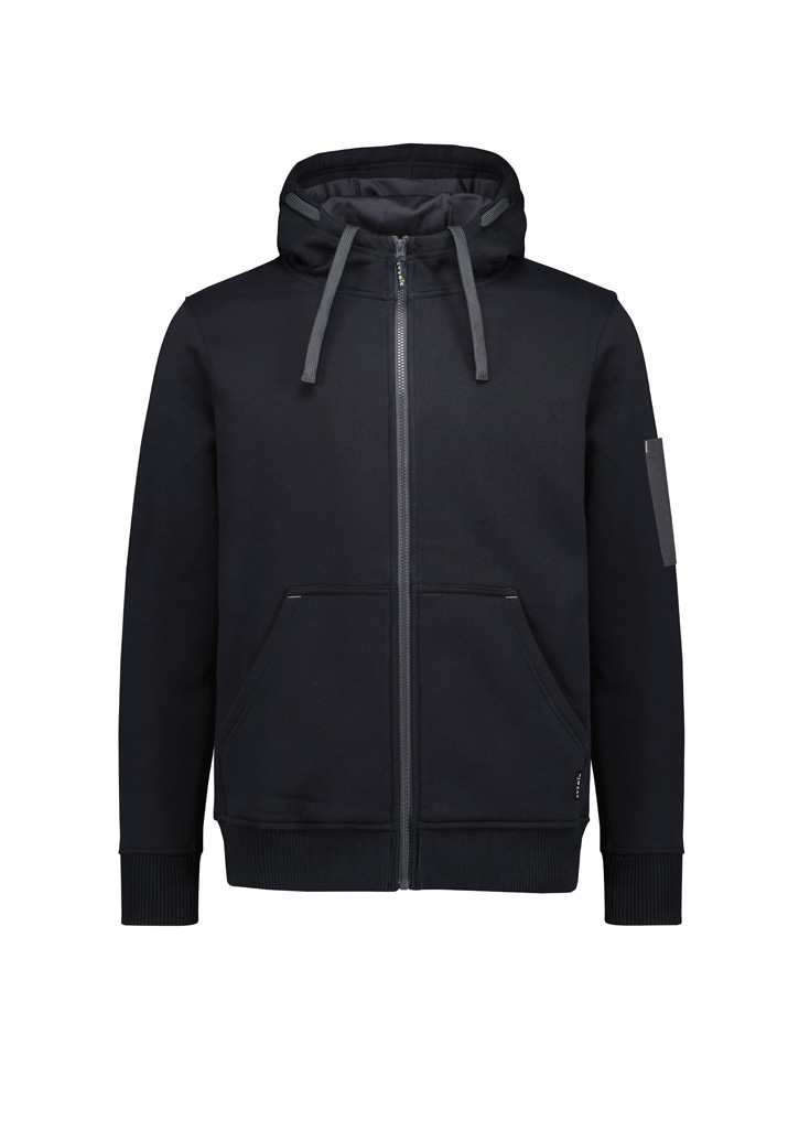Unisex Zip Front Multi-Pocket Hoodie - Image 8