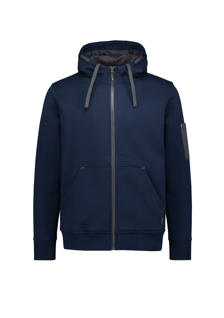 Unisex Zip Front Multi-Pocket Hoodie - Image 11