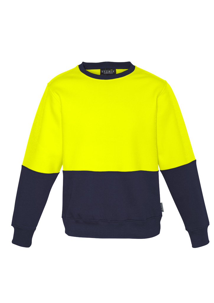 Unisex Hi Vis Crew Sweatshirt - Image 4