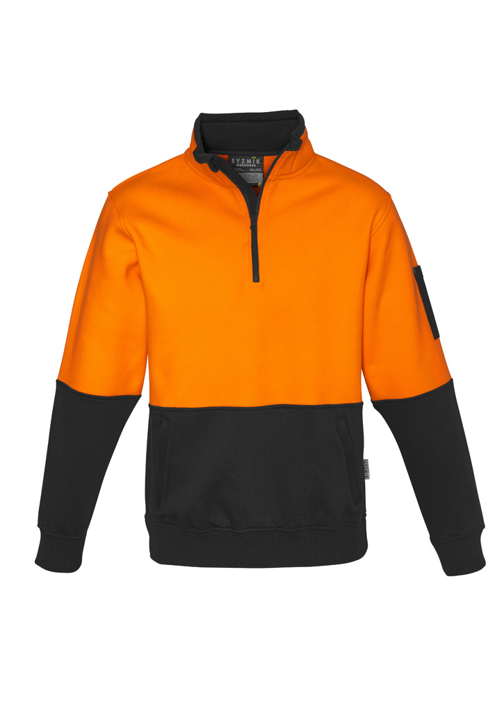 Unisex Hi Vis 1/2 Zip Pullover - Image 12