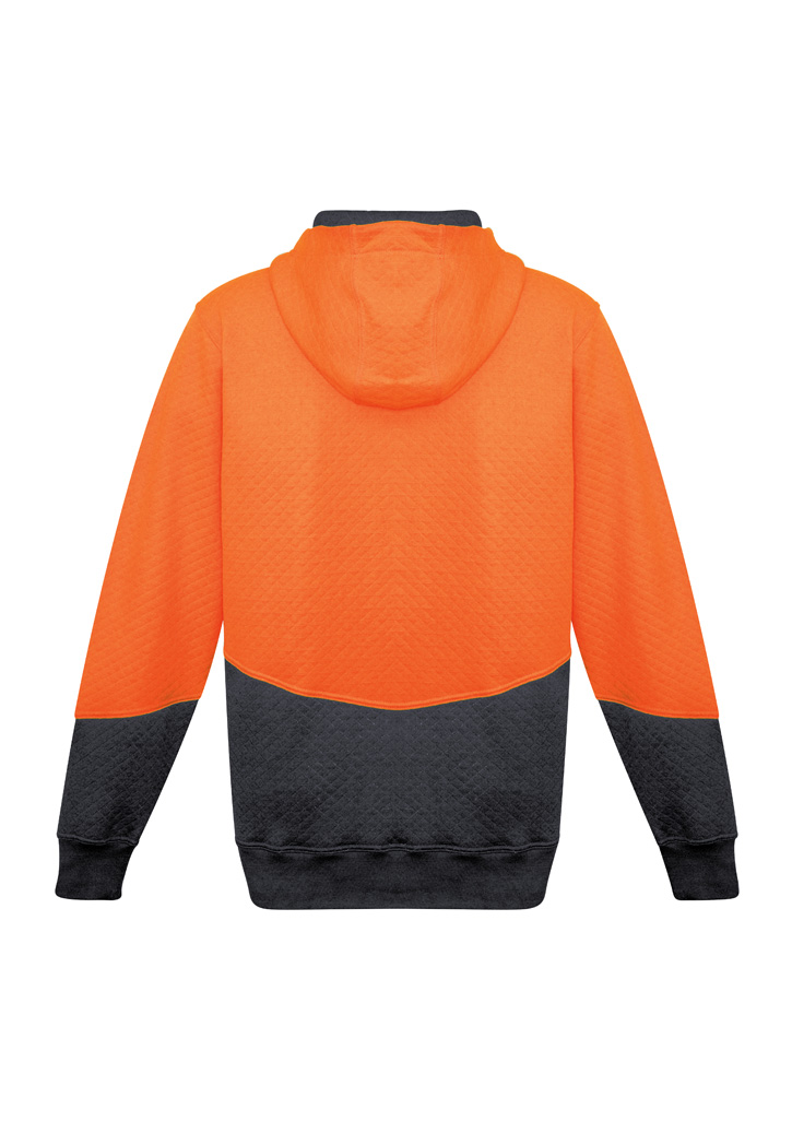 Unisex Hi Vis Textured Jacquard Hoodie - Image 7