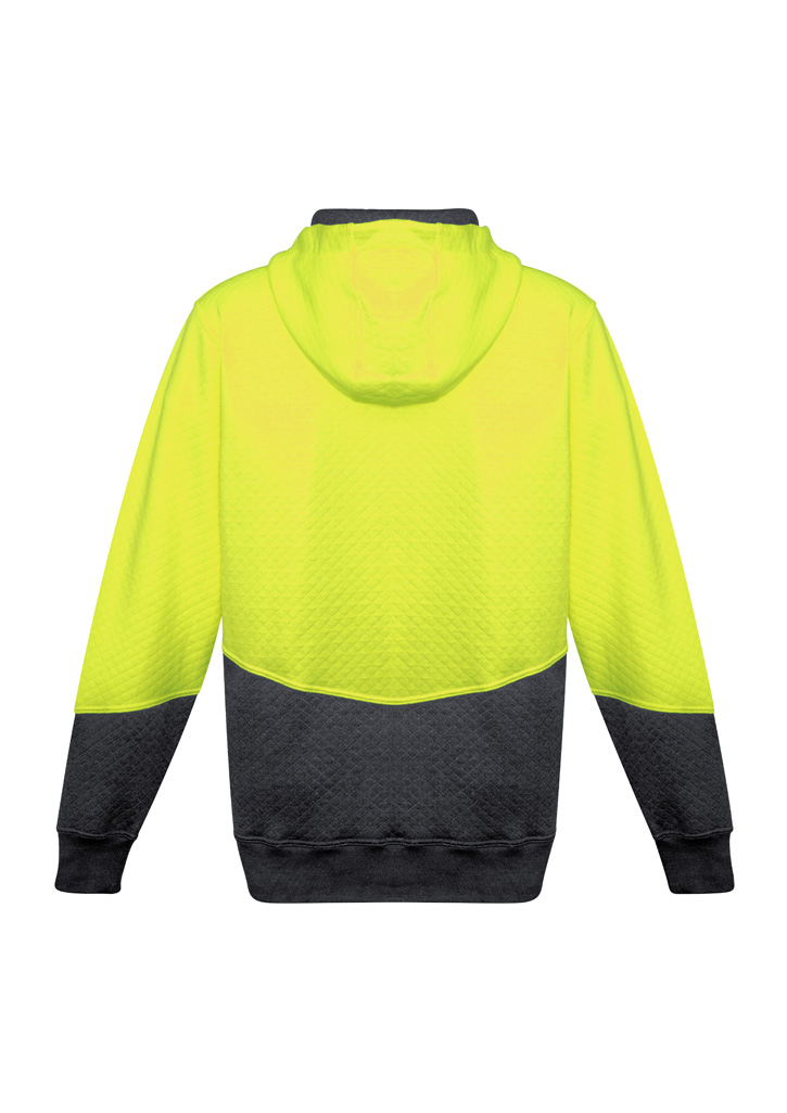 Unisex Hi Vis Textured Jacquard Hoodie - Image 5