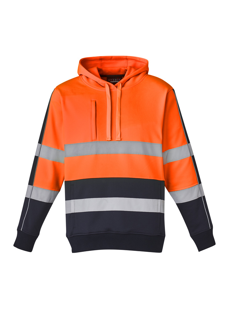 Unisex Hi Vis Stretch Taped Hoodie - Image 5