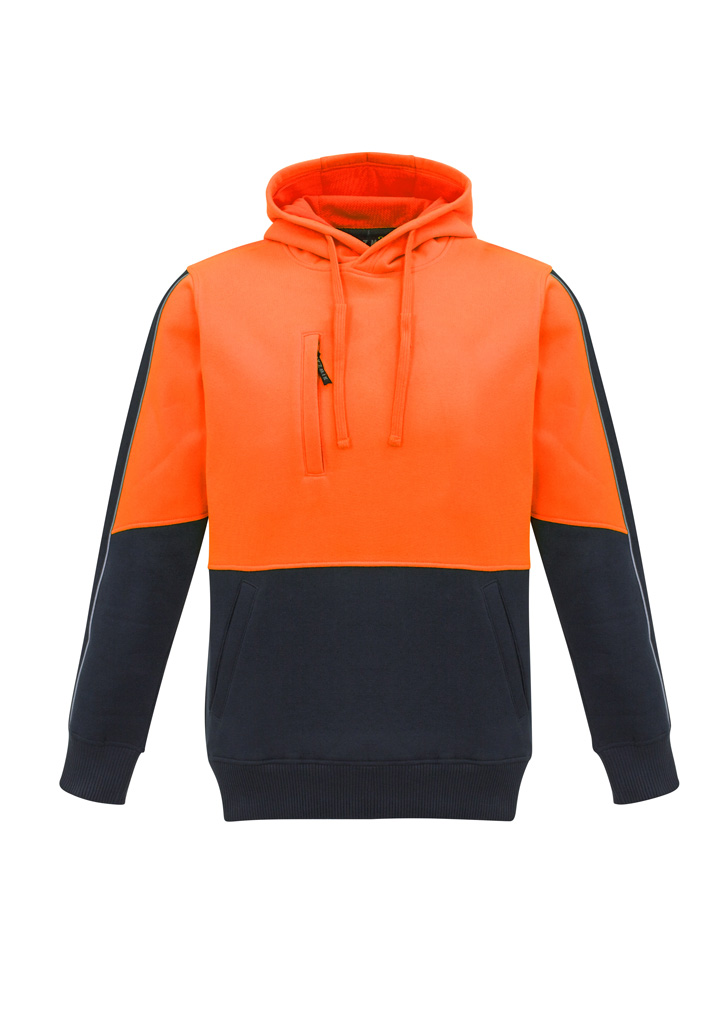 Unisex Hi Vis Pullover Hoodie - Image 4