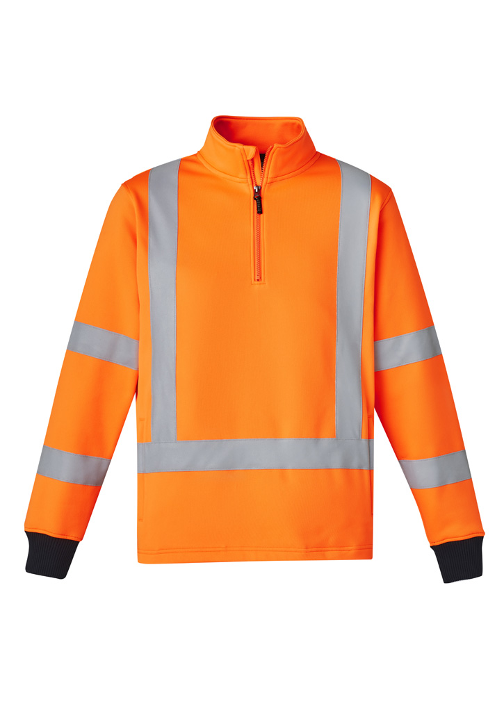 Unisex Hi Vis X Back Rail Jumper - Image 3