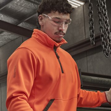Unisex Streetworx Water Resistant 1/4 Zip Pullover