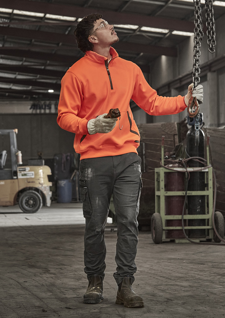 Unisex Streetworx Water Resistant 1/4 Zip Pullover - Image 3