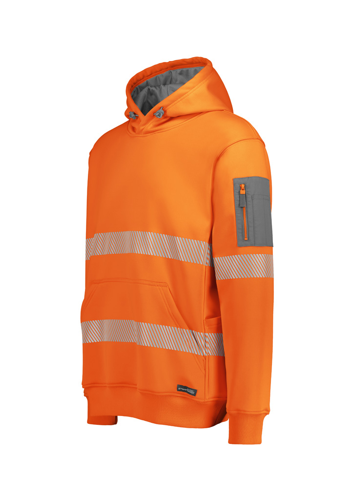 Unisex Streetworx Segmented Tape Water Resistant Hoodie - Image 9