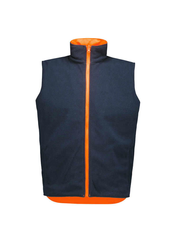 Unisex Hi Vis Waterproof Reversible Vest - Image 11