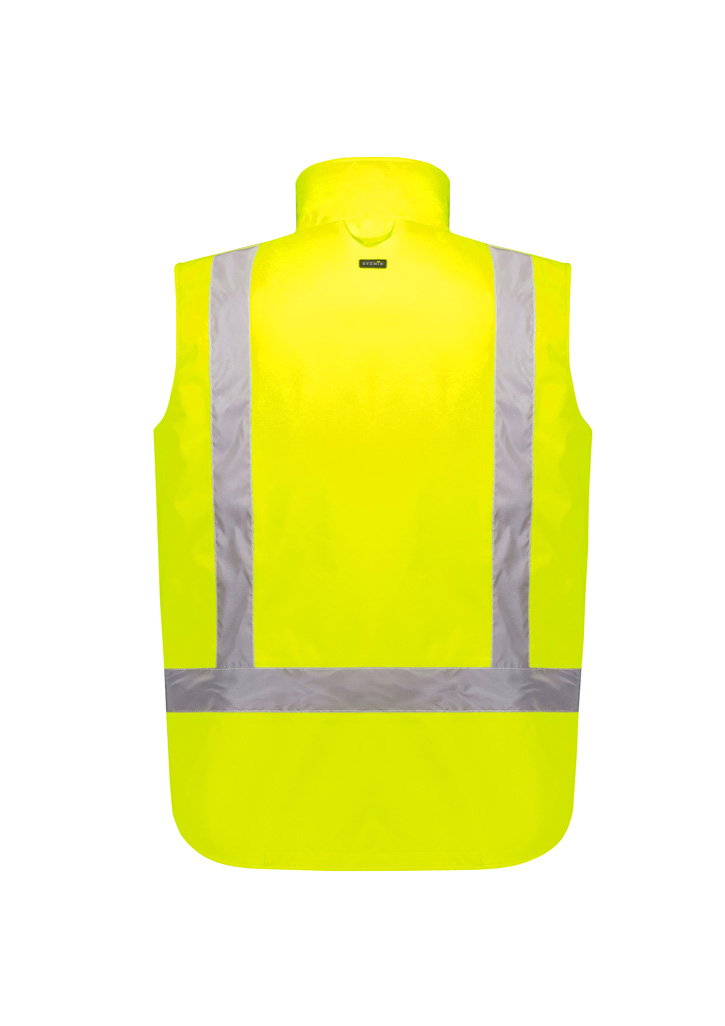 Unisex Hi Vis Waterproof Reversible Vest - Image 5