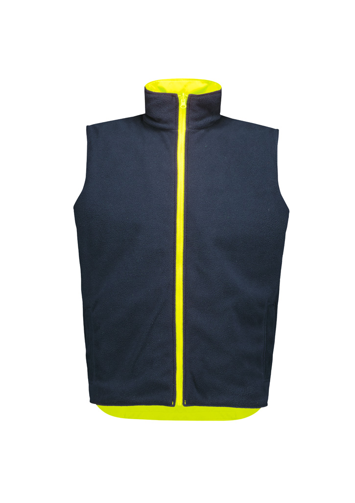Unisex Hi Vis Waterproof Reversible Vest - Image 6